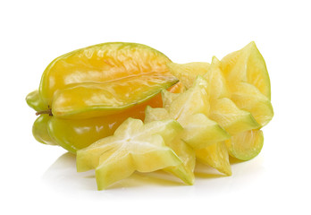 star apple on white background