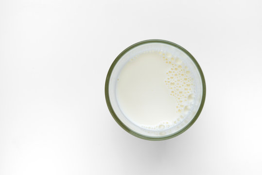 glass milk