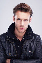 Obraz premium handsome young man portrait