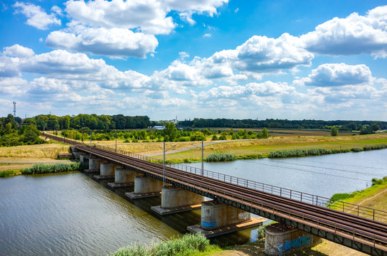 Fototapeta Railway bridge