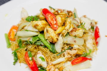 stir-fried noodles