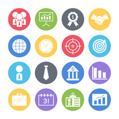 business icons set