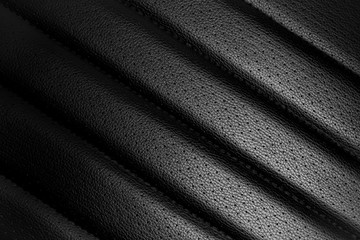 Black leather texture