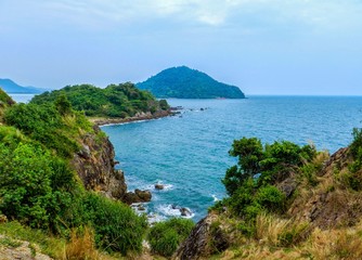 Fototapeta na wymiar View of island in Chanthaburi, Thailand