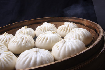 Chinese steamed stuffed bun 