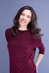 Obraz premium portrait of young woman isolated
