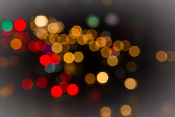 Christmas blur light