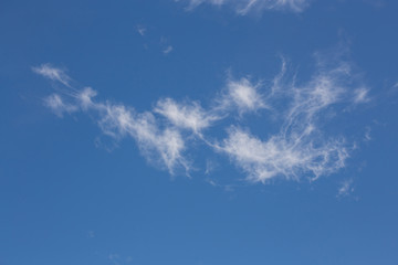 Cloud blue sky
