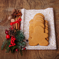 Gingerbread without frosting
