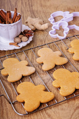 Gingerbread without frosting
