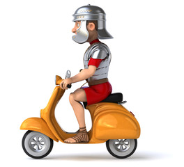 Fun roman soldier