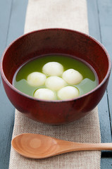 抹茶白玉