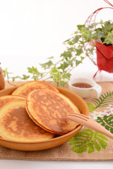 おいしそうなパンケーキ