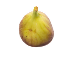 Fig fruits over white background