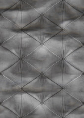 Grunge upholstery white sofa texture, pattern background