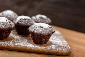 chocolate muffins