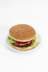 hamburger background