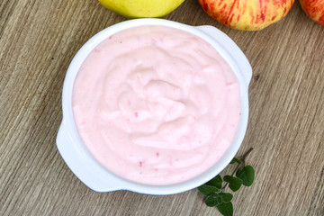 Srawberry yoghurt
