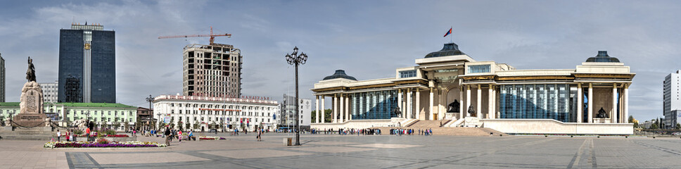 Naklejka premium Ulan Bator