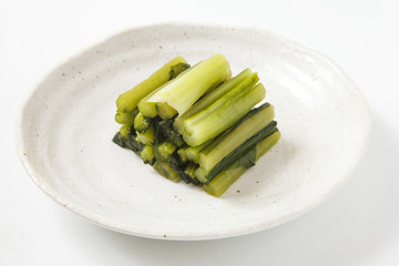 野沢菜漬け