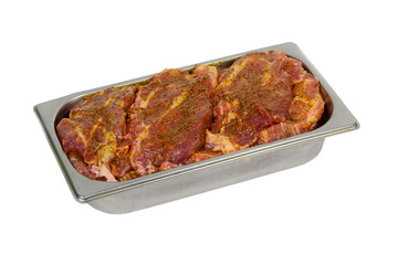 Gewürztes Nackenkotelett, Schwein