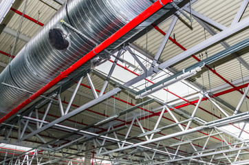 Engineering services in a building