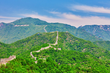 Fototapeta na wymiar Great Wall of China, section 