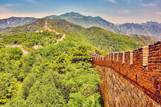 Close-Up Great Wall of China, section "Mitianyu".