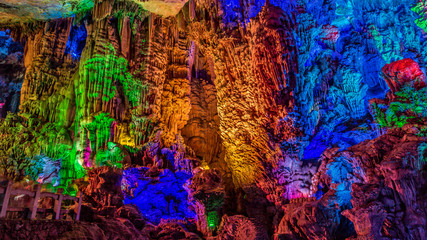 Colorlight in Caves