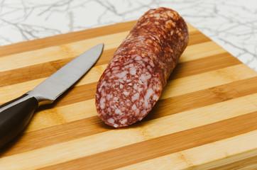 Knife And Sausage