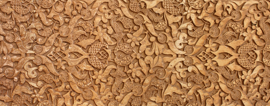 Alhambra de Grenade (Espagne) - Boiserie