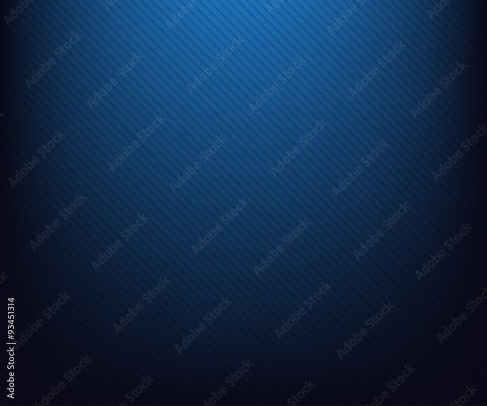 Canvas Prints blue radial gradient to black with lines