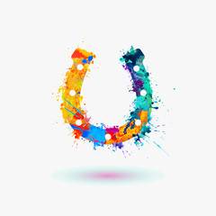 horseshoe rainbow icon