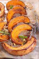 grilled pumpkin
