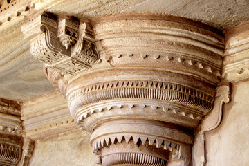 Pillar Top at Gwalior Fort
