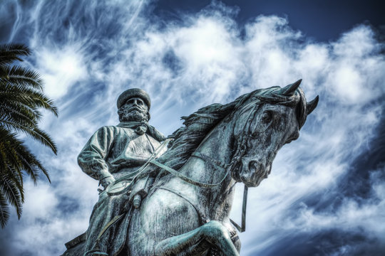 Garibaldi statue in Pistoia