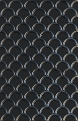 Fototapeta premium Seigaiha background, traditional Japanese ornament