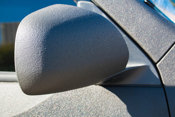 Details of frame SUV coating polymer paint
