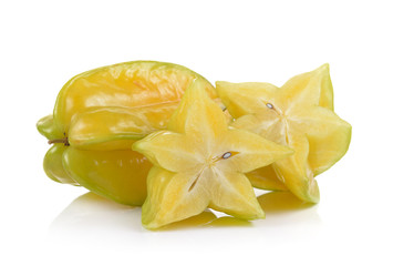 star apple on white background