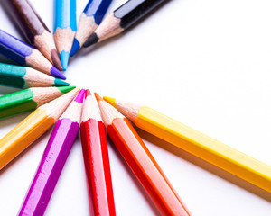 Naklejka premium Pencils