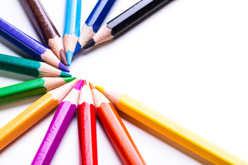 Naklejka premium Pencils