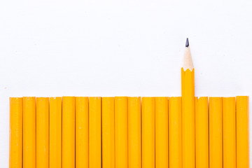 Pencils isolated