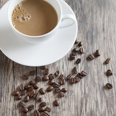 café crème et graine de café