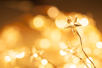 Christmas star lights.
