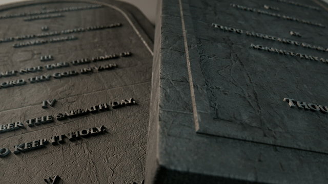 ten commandments pan out