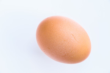 egg isolated on white background.