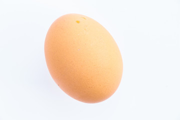 egg isolated on white background.