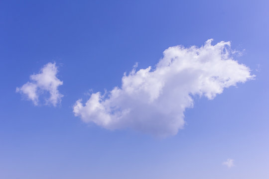 cloud in blue sky © prwstd