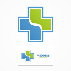 Vector medical logo. Health logo