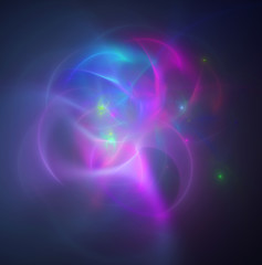 Abstract fractal background for creative design